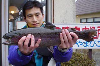 2003.02.23 芦ノ湖トラウト釣行