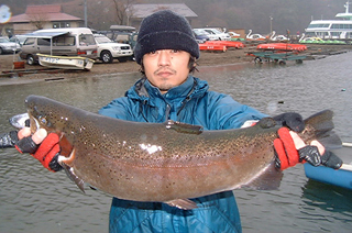 2001.02.24 芦ノ湖トラウト釣行
