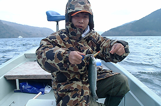 2001.03.28 芦ノ湖トラウト釣行