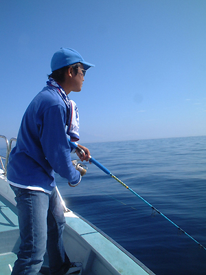 本年シイラ初釣行のNAKASHIBAさん